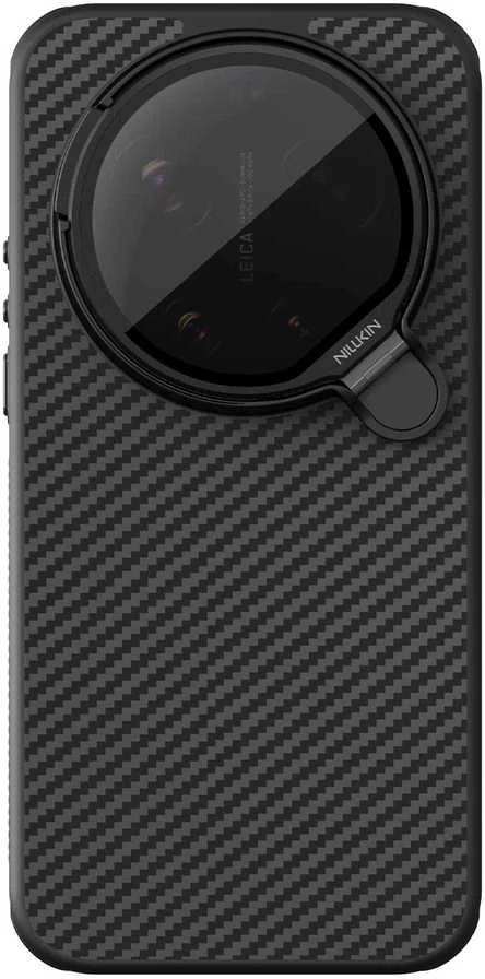 Dėklas Nillkin CarboProp Aramid Magnetic Case skirtas Xiaomi 17 Ultra juodos spalvos