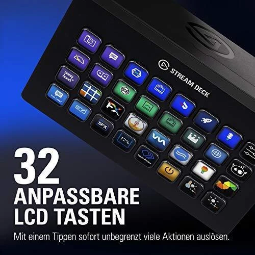Elgato Stream Deck XL, spartus praplėstų funkcijų paleidimo įrenginys