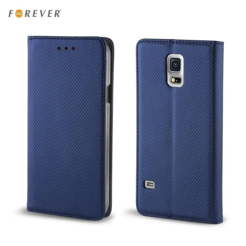 Greengo Reach Dėklas Smart Magnet Samsung J530 J5 2017 tamsiai mėlynas