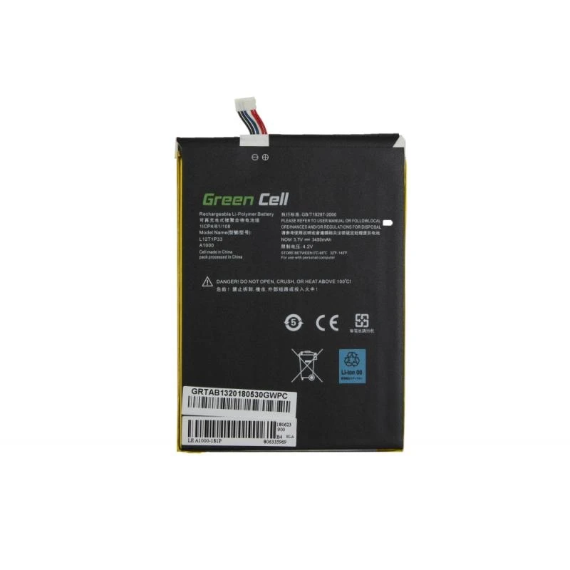 Žalias Cell Baterija L12D1P31 L12T1P33 for Lenovo IdeaTab A1000 A3000 TAB13