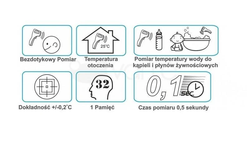 Oro Med Bekontaktis termometras ORO-T30BABY