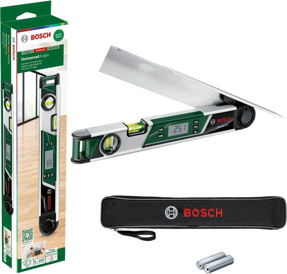 Skaitmeninis kampamatis Bosch Universal Angle