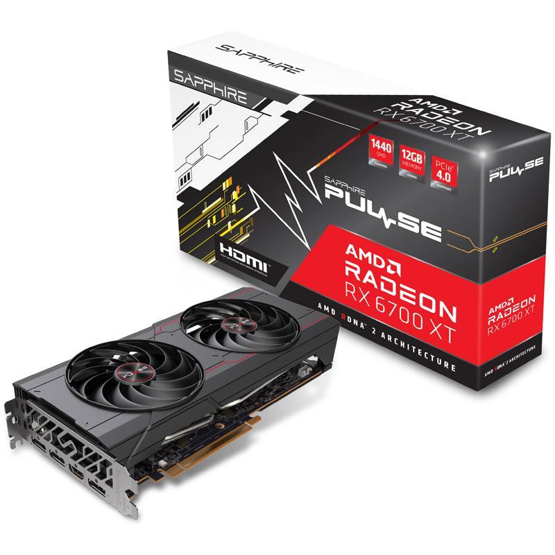 Vaizdo plokštė SAPPHIRE PULSE RADEON RX 6700 XT GAMING 12GB GDDR6 