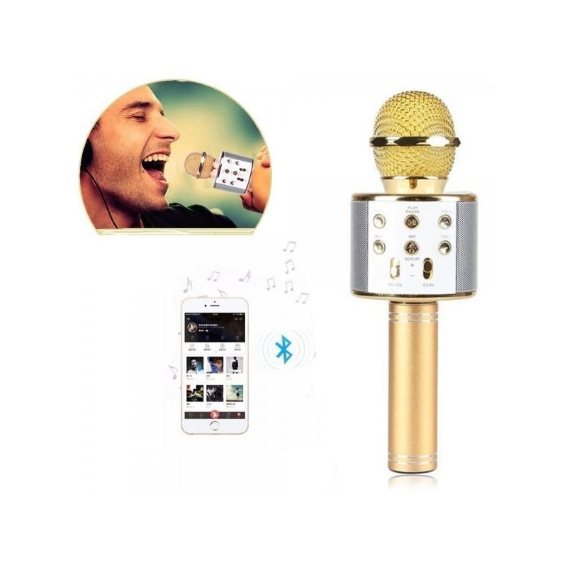 Xrec karaokė mikrofonas - kolonėlė su balso keitimo efektais WS-858