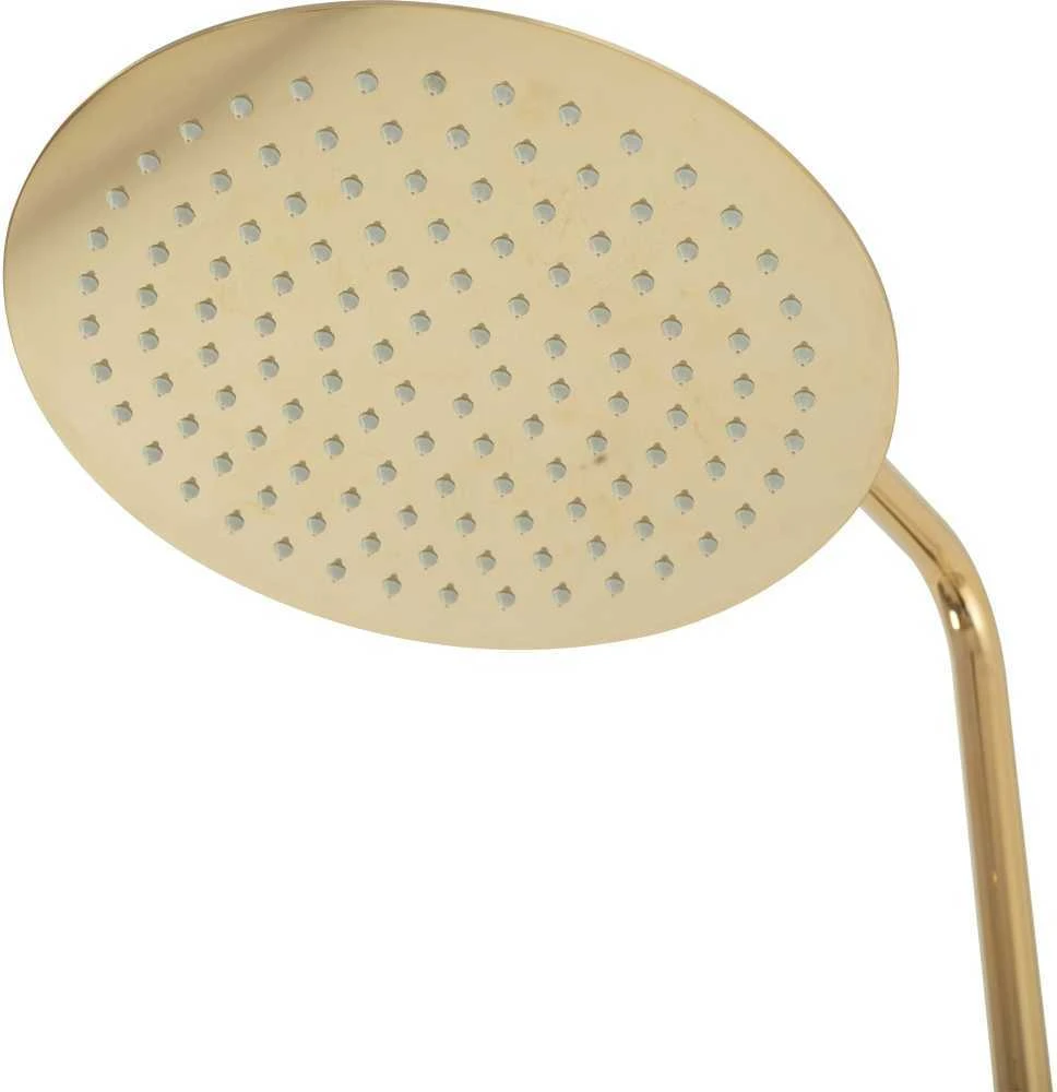 Dušo ir vonios sistema su termostatu REA Lungo, light auksinis