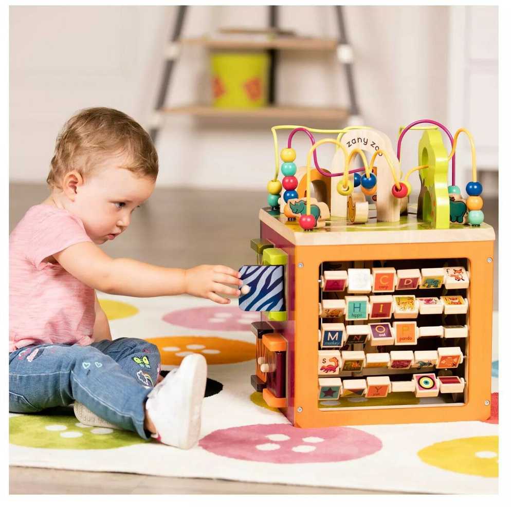 B TOYS ZANY ZOO VEIKLOS KUBAS