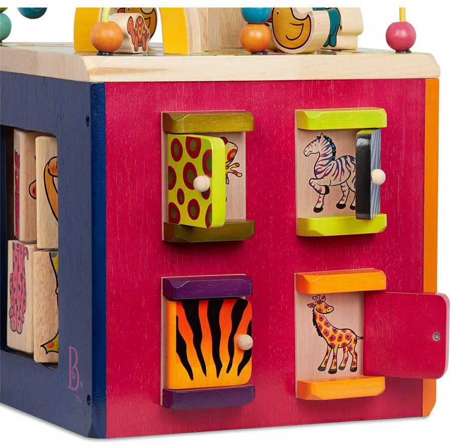 B TOYS ZANY ZOO VEIKLOS KUBAS