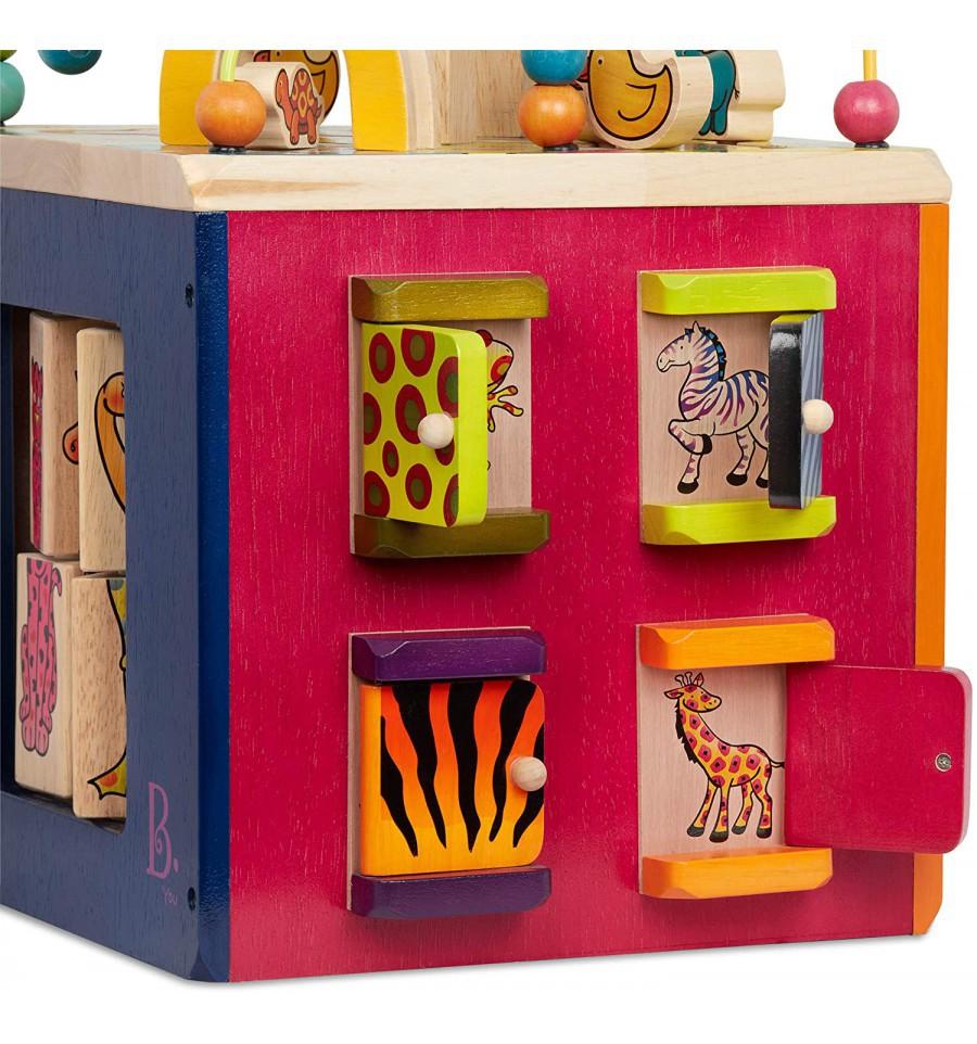 B.Toys B TOYS ZANY ZOO VEIKLOS KUBAS