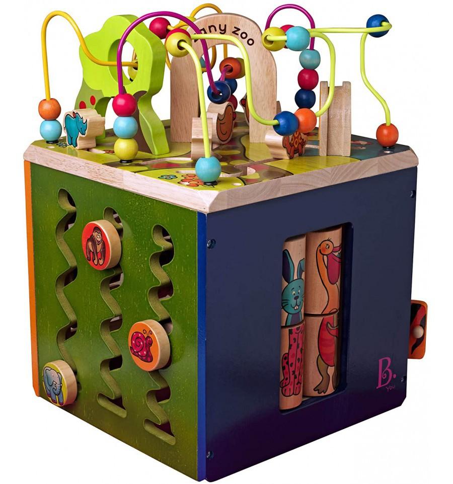 B.Toys B TOYS ZANY ZOO VEIKLOS KUBAS