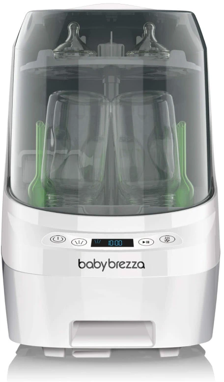 BABY BREZZA BUTELIUKŲ PLOVYKLA WASHER PRO SU STERILIZAVIMO IR DŽIOVINIMO FUNKCIJA, BALTA
