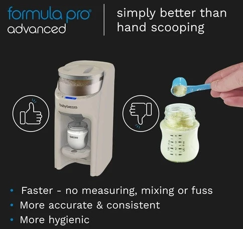 Baby Brezza Formula Pro Advanced pieno mišinio ruošimo aparatas Oatmeal