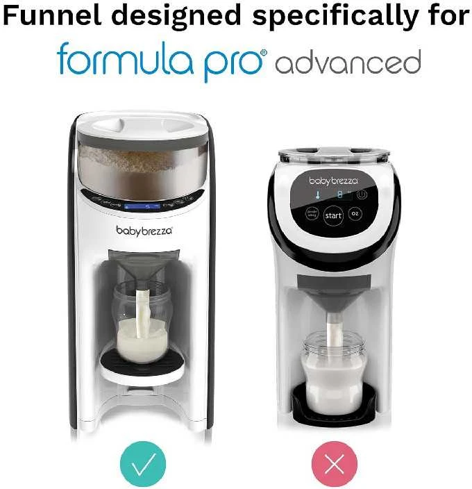 Baby Brezza mišinuko ruošimo aparato Formula Pro Advanced piltuvėlis su dangteliu