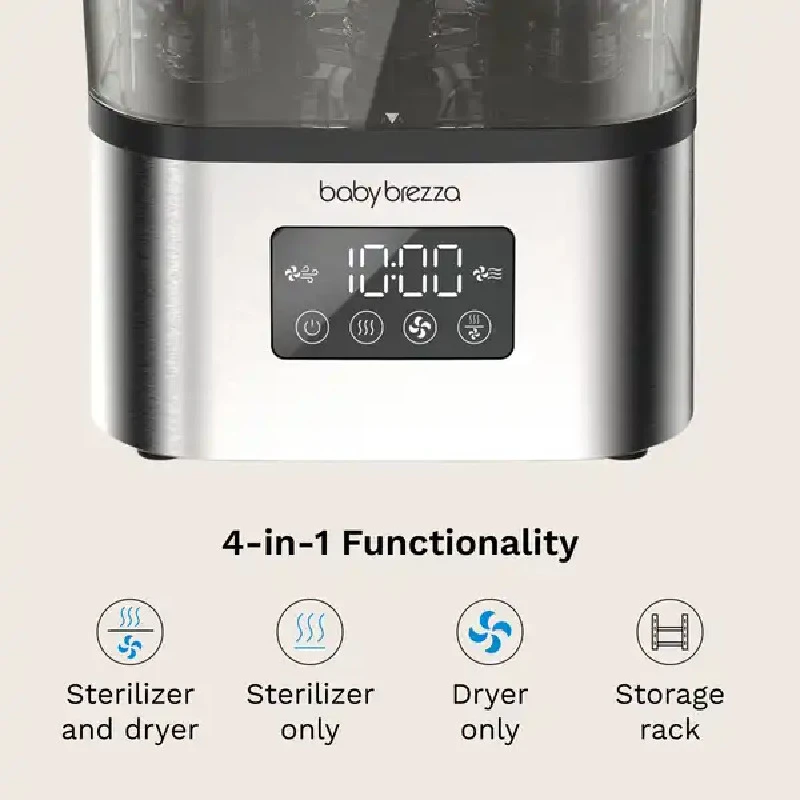 BABY BREZZA ITIN GREITAS 10 MIN. STERILIZATORIUS-DŽIOVINTUVAS SUPERQUICK, NERŪDYJANČIO PLIENO