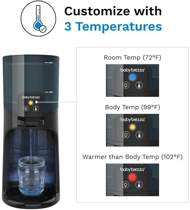 Baby Brezza vandens šildytuvas su 3 temperatūros režimais