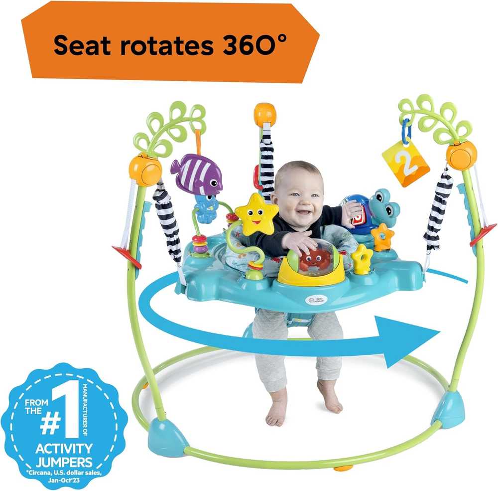 BABY EINSTEIN OCEAN EXPLORERS CURIOSITY COVE 2-IN-1 ŠOKLIUKAS