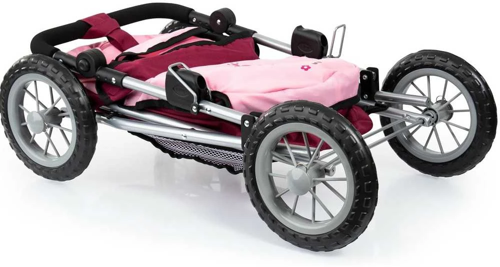 BAYER DESIGN LĖLIŲ VEŽIMĖLIS TRENDY, Rožinis