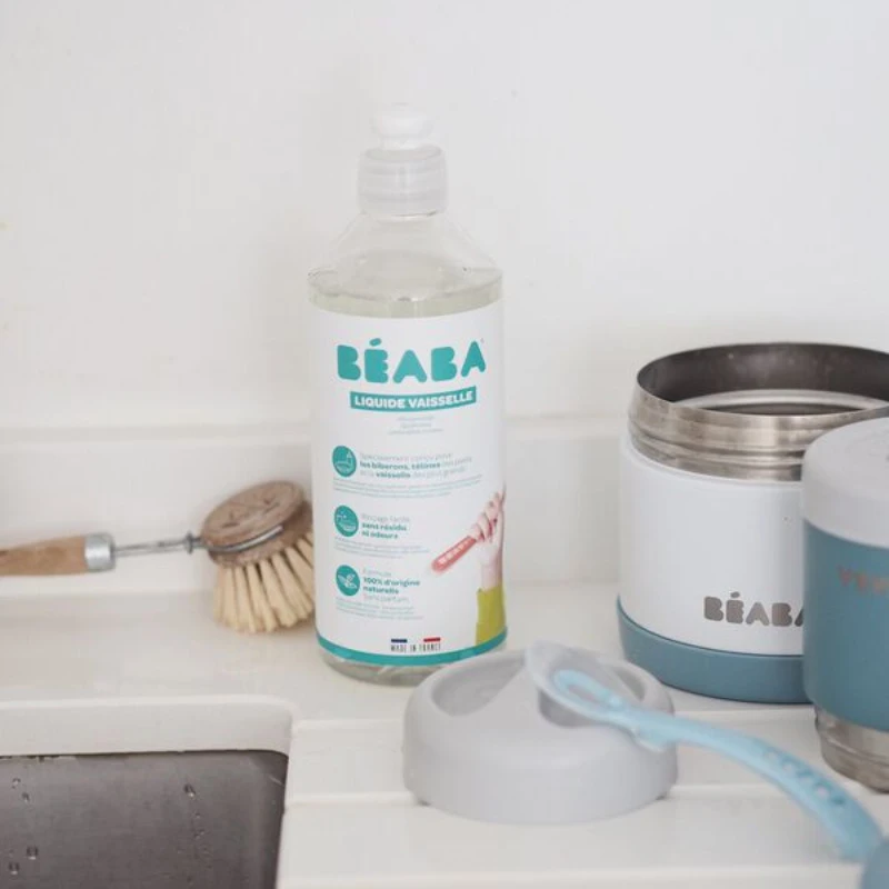 BEABA AUGALINĖS KILMĖS KŪDIKIŲ BUTELIUKŲ IR INDŲ PLOVIKLIS, 500 ML