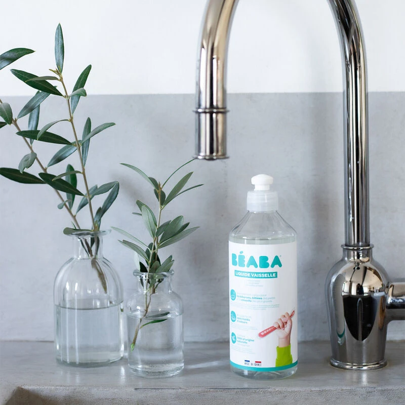 BEABA AUGALINĖS KILMĖS KŪDIKIŲ BUTELIUKŲ IR INDŲ PLOVIKLIS, 500 ML