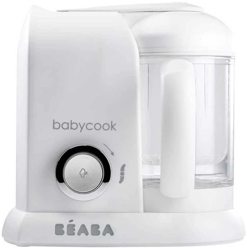 Trintuvas-garintuvas 4in1 Beaba Babycook Solo, spalva: balta, sidabrinė