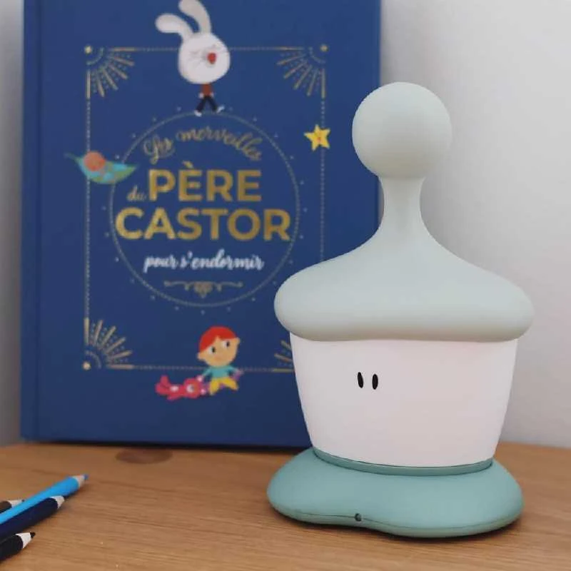 BEABA BELAIDĖ NAKTINĖ LEMPA KŪDIKIUI PIXIE SU VERKSMO JUTIKLIU, SAGE Žalias