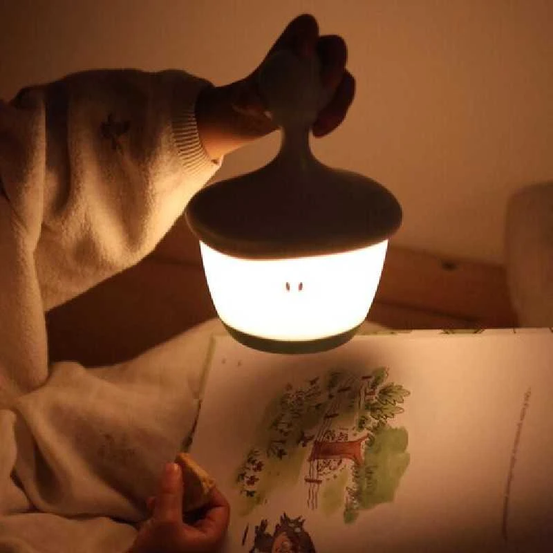 BEABA BELAIDĖ NAKTINĖ LEMPA KŪDIKIUI PIXIE SU VERKSMO JUTIKLIU, SAGE Žalias