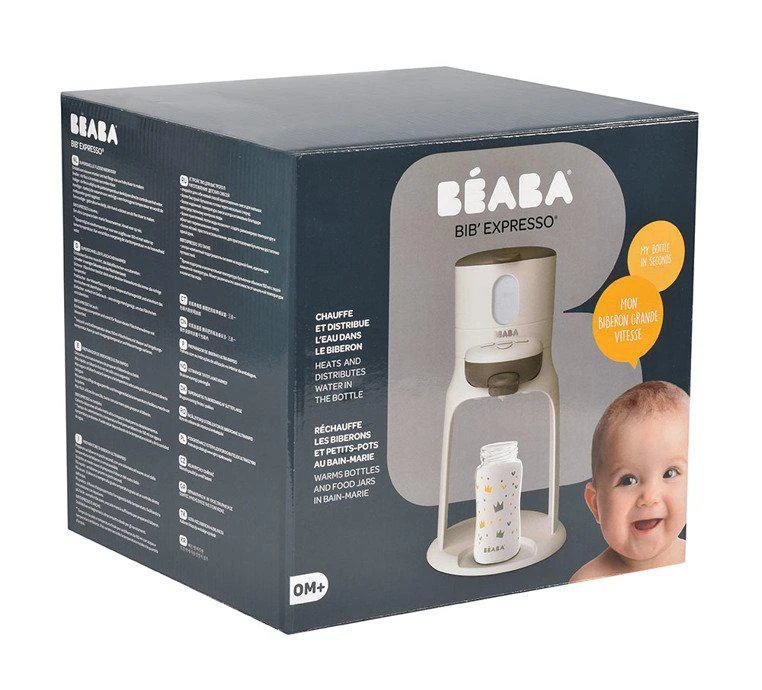 BEABA BIB EXPRESSO MIŠINUKO RUOŠIMO APARATAS IR ŠILDYTUVAS, Baltas/Pilkas