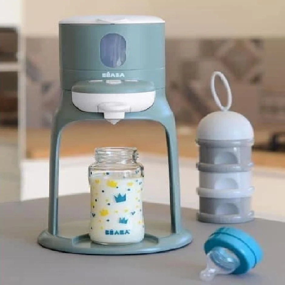 BEABA BIB EXPRESSO MIŠINUKO RUOŠIMO APARATAS IR ŠILDYTUVAS, EUCALYPTUS Žalias