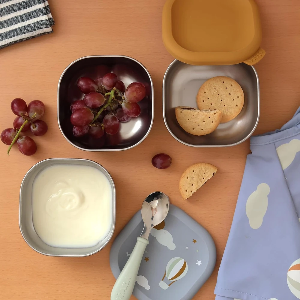 BEABA DAUGIAFUNKCIAI NERŪDIJANČIO PLIENO MAISTO INDELIAI – ADVENTURE