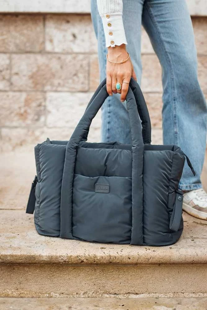BEABA MAMOS RANKINĖ PUFFY PARIS DARK HEATHER Pilkas
