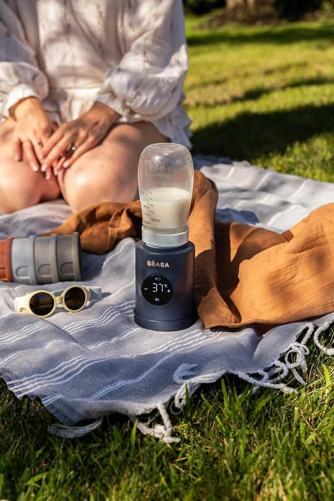 BEABA MILK NOMAD ĮKRAUNAMAS MOBILUS BUTELIUKŲ ŠILDYTUVAS, NIGHT Mėlynas
