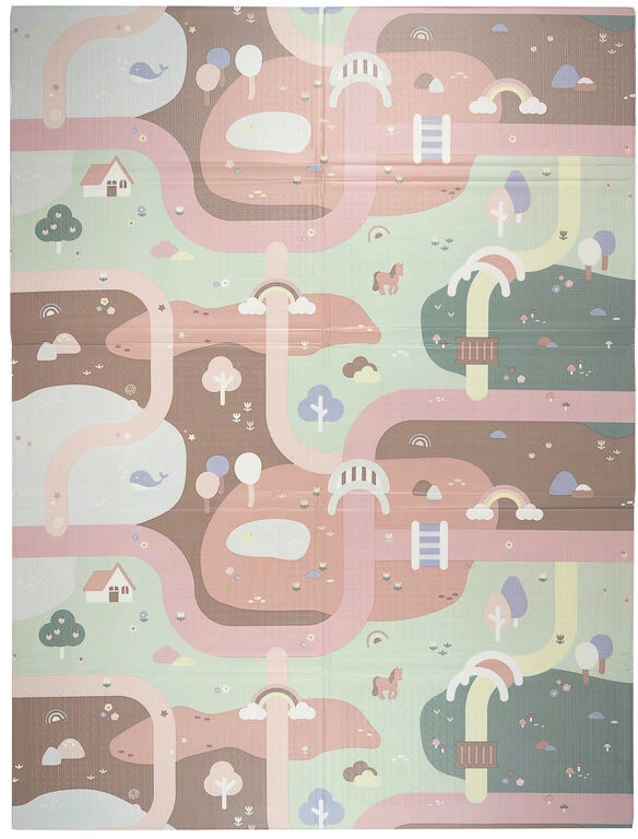 BEABA MOTORINIŲ ĮGŪDŽIŲ KILIMĖLIS PLAY LIFE BIGLOVE, 200x150 cm