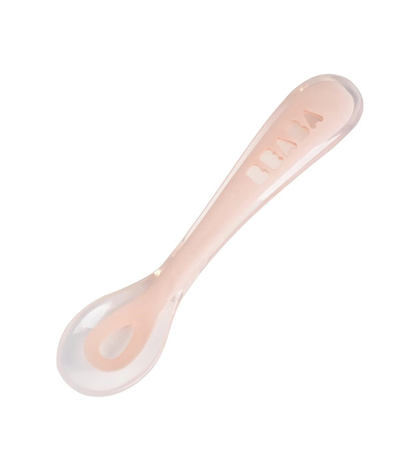 BEABA PRADINIO MAITINIMO SILIKONINIS ŠAUKŠTELIS 8+ MĖN., COTTON CANDY