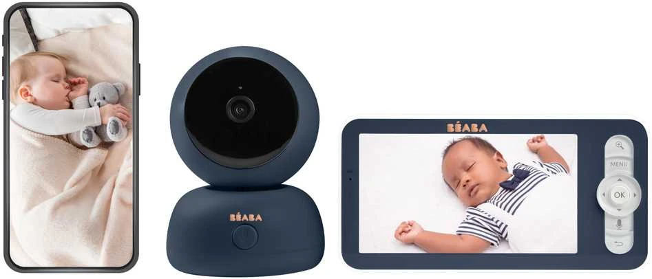 BEABA VIDEO AUKLĖ ZEN PREMIUM, NIGHT Mėlynas