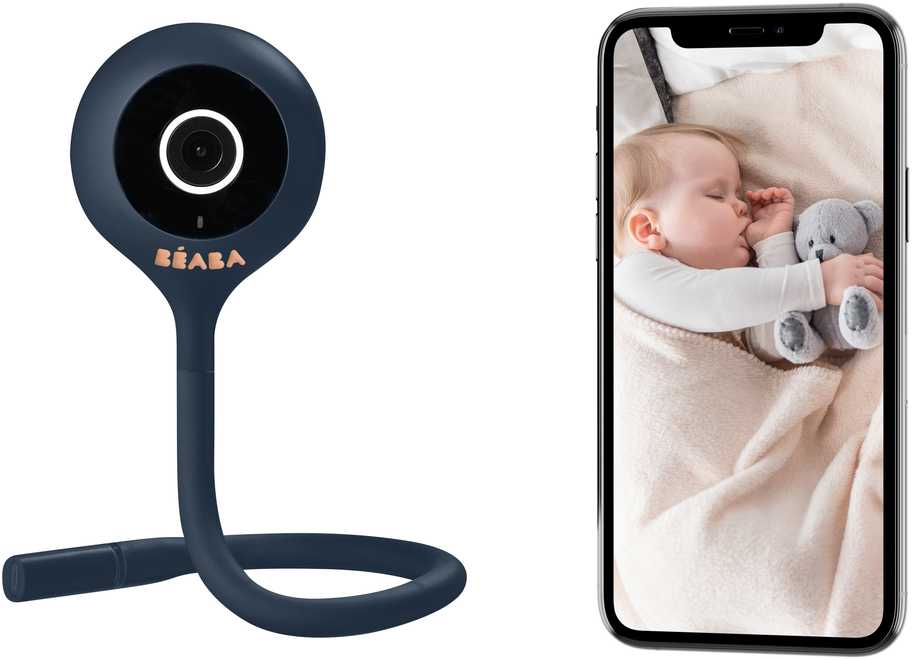 BEABA VIDEO KAMERA ZEN CONNECT, NIGHT Mėlynas