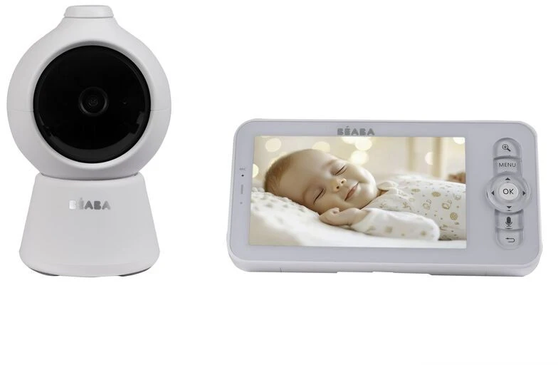 BEABA ZEN SMART AI VIDEO KŪDIKIO STEBĖJIMO MONITORIUS, Baltas