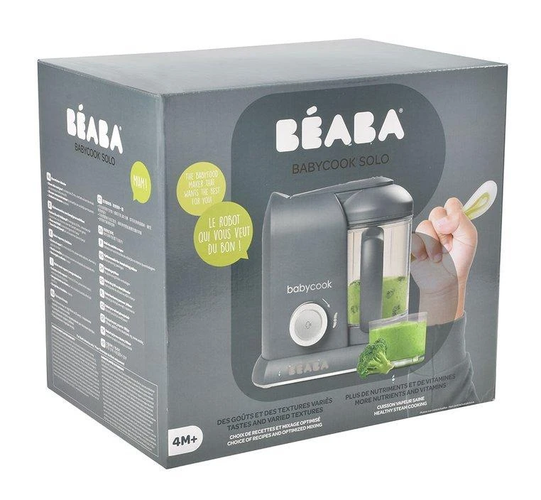Beabababycook solo trintuvas-garintuvas 4in1, tamsiai pilkas