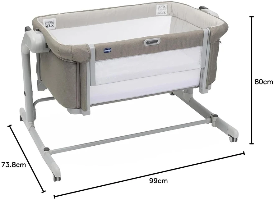 Chicco Lovytė Next2Me Magic Evo do 9kg