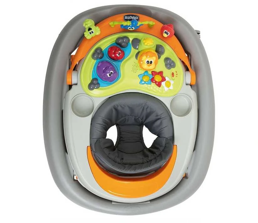 CHICCO vaikštynė Walky Talky Baby Pilkas