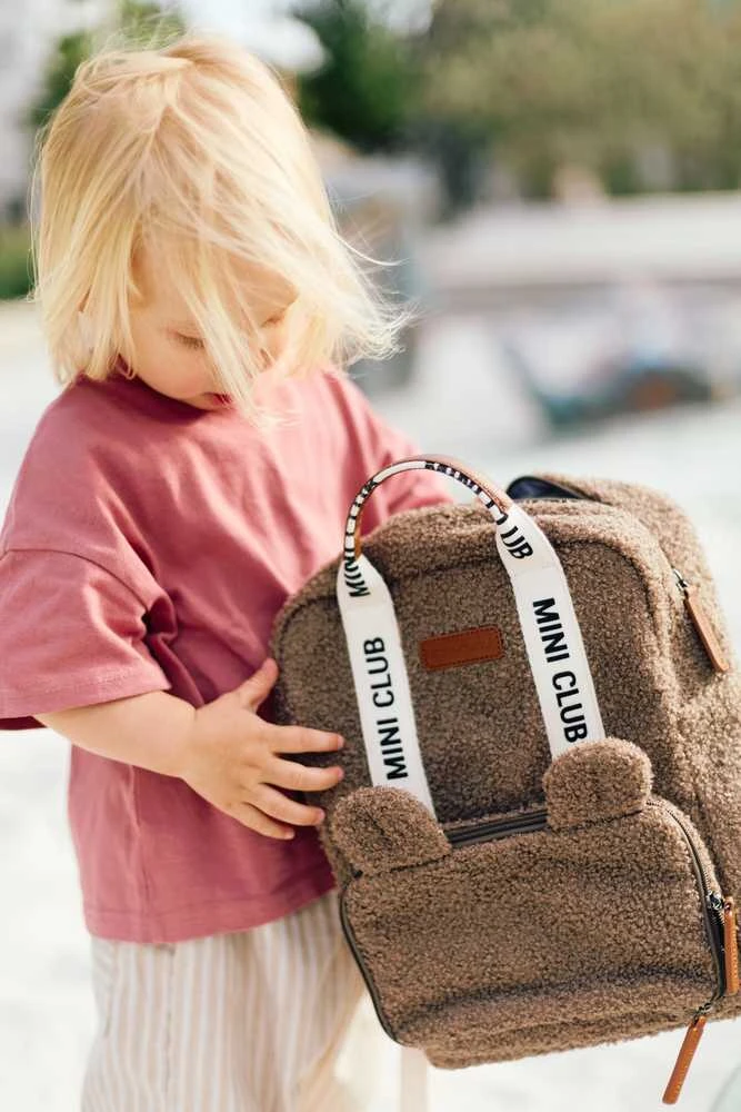 CHILDHOME VAIKIŠKA KUPRINĖ MINI CLUB, SIGNATURE, TEDDY SOFT BROWN