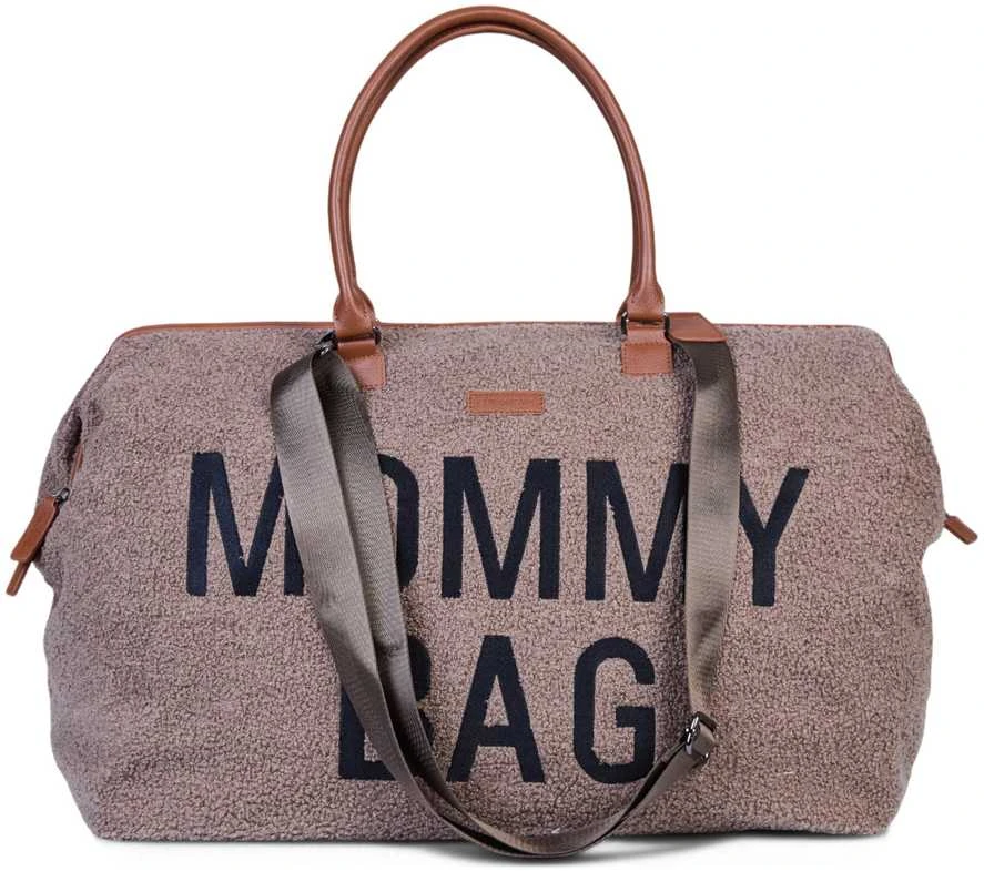 CHILDHOME DIDELIS MAMOS REIKMENŲ KREPŠYS MOMMY BAG, TEDDY SOFT BROWN