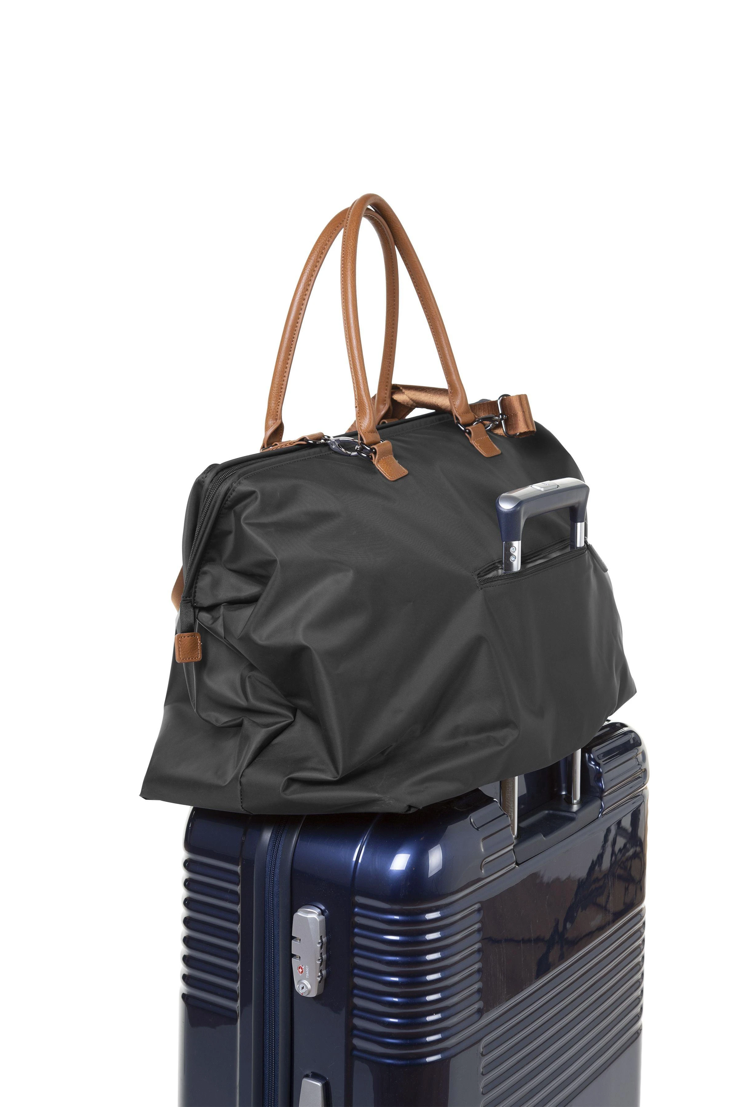 CHILDHOME DIDELIS MAMOS REIKMENŲ KREPŠYS MOMMY BAG, Juodas GOLD