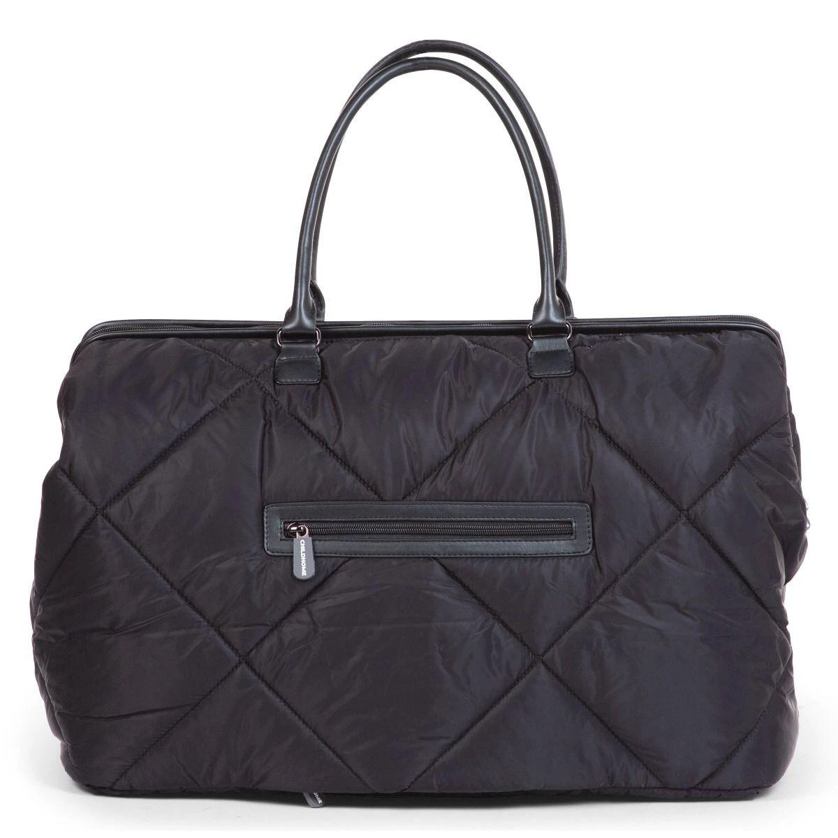 CHILDHOME DIDELIS MAMOS REIKMENŲ KREPŠYS MOMMY BAG, PUFFERED - Juodas