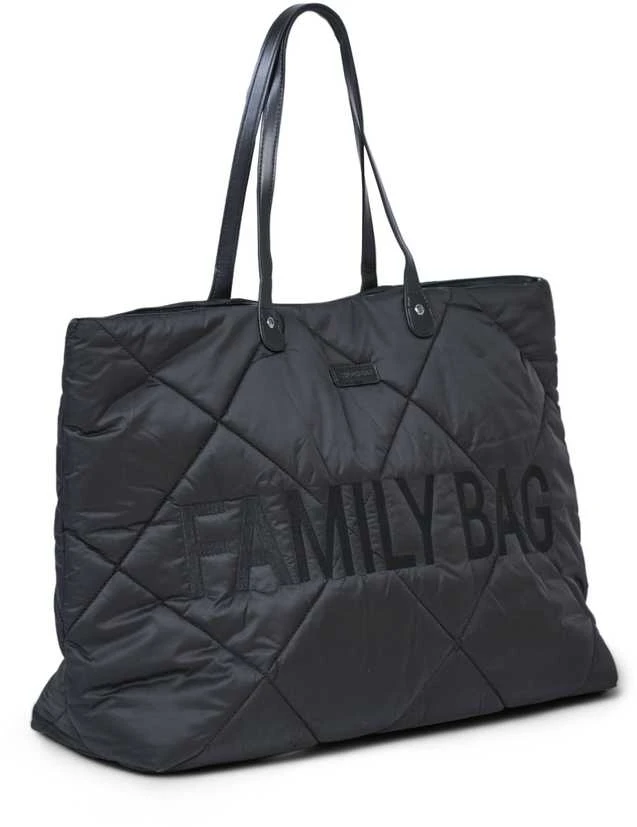 CHILDHOME FAMILY BAG KREPŠYS, PUFFERED BALCK