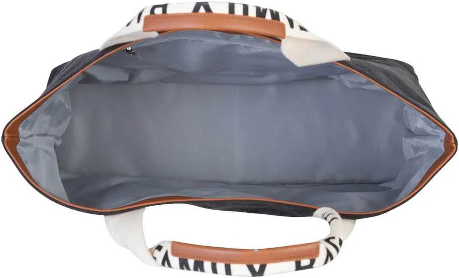 CHILDHOME FAMILY BAG KREPŠYS, SIGNATURE CANVAS Juodas