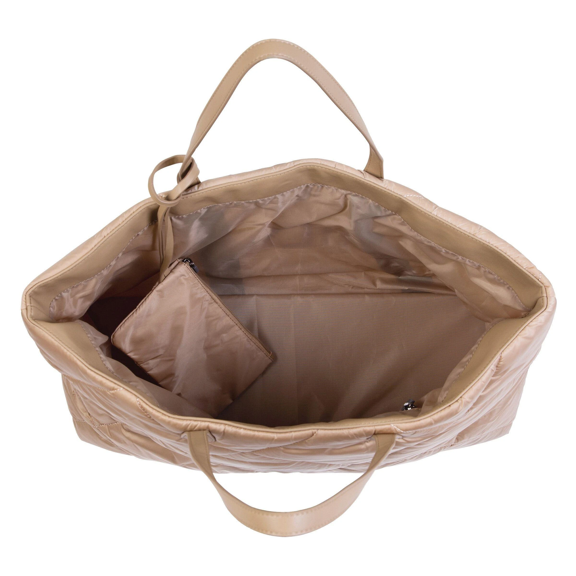 CHILDHOME FAMILY BAG KREPŠYS, PUFFERED BEIGE