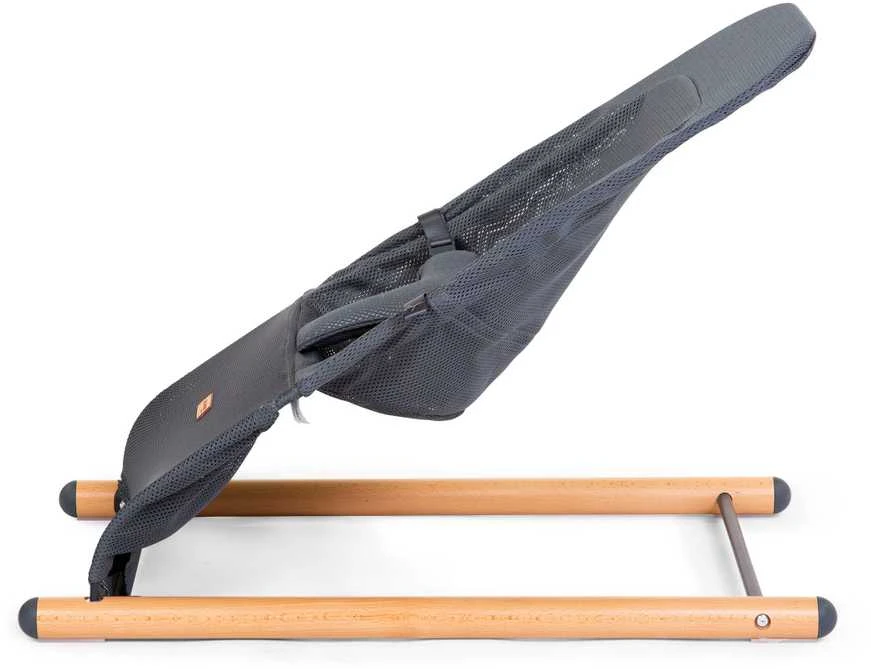 Childhome VAIKŲ NAMAI GULTUKAS EVOLUX BOUNCER NATURAL ANTHRACITE