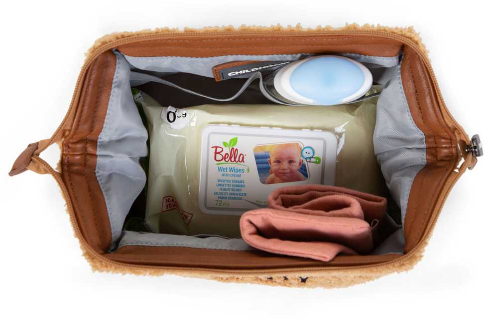 CHILDHOME KŪDIKIO REIKMENŲ KREPŠYS, TEDDY BEIGE