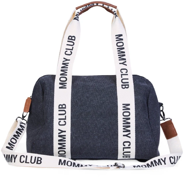 CHILDHOME MOMMY CLUB MAMOS KREPŠYS, SIGNATURE CANVAS Juodas