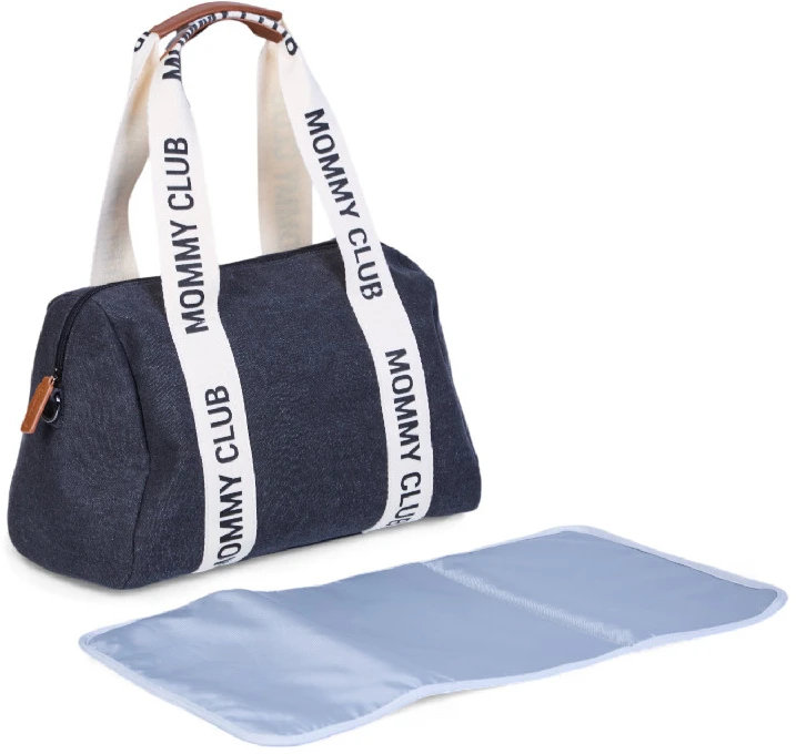 CHILDHOME MOMMY CLUB MAMOS KREPŠYS, SIGNATURE CANVAS Juodas