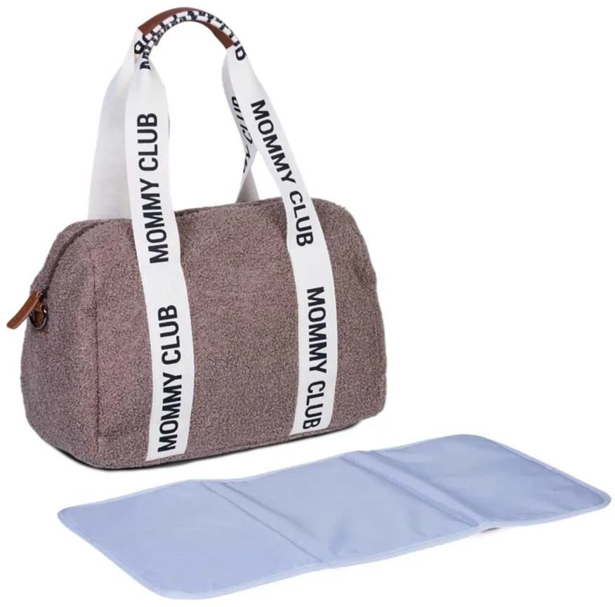 CHILDHOME MOMMY CLUB MAMOS KREPŠYS, SIGNATURE TEDDY SOFT BROWN